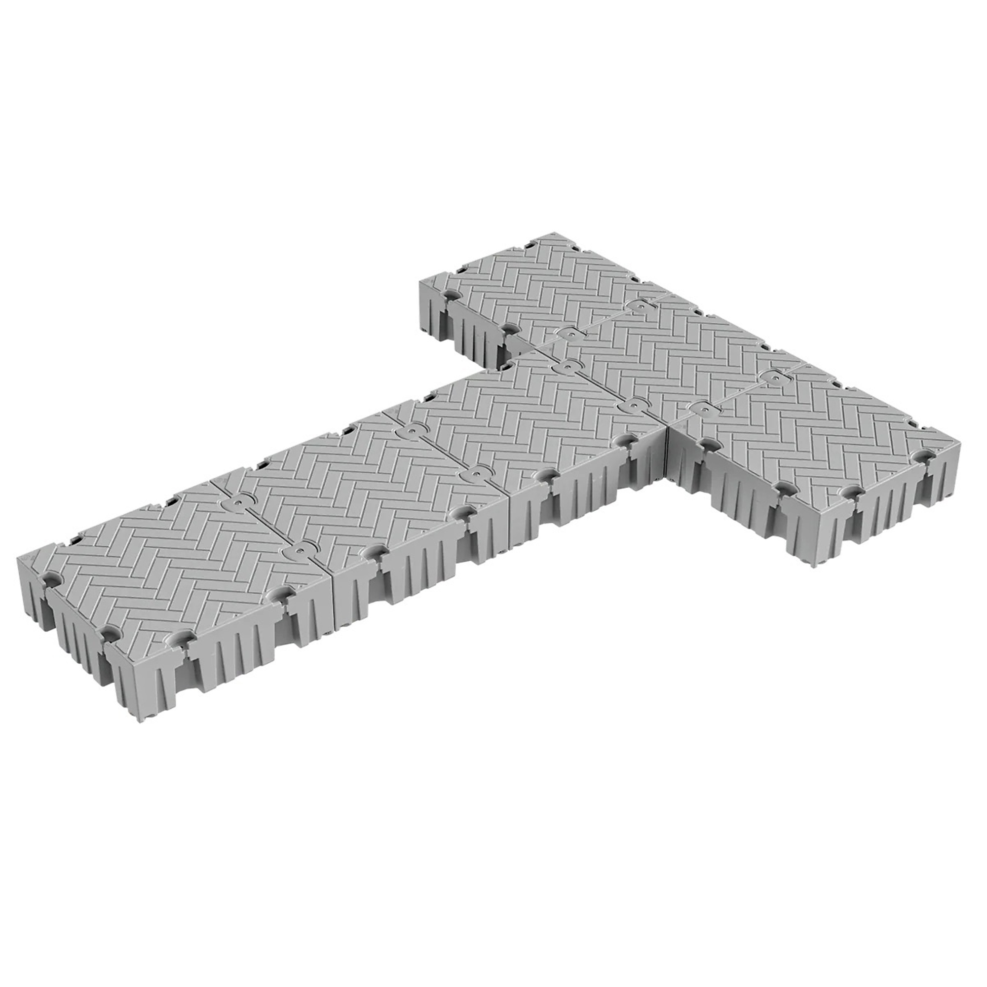Tommy Docks T-Shaped Dock Package - 16ft., 48in. x 48in., Model# TDFXT-1612